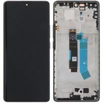 Ekranas tinkantis Xiaomi Redmi Note 14 Pro 4G su lietimui jautriu stikliuku ir rėmeliu Midnight Black (service pack)