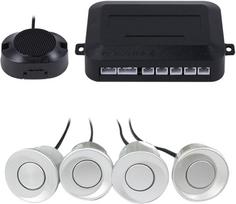 Parkavimo sistema BUZ001W su garsiniu įspėjimu (buzzer), baltos sp