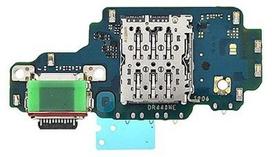 Lanksčioji jungtis Samsung S938 S25 Ultra su įkrovimo kontaktu, mikrofonu, SIM lizdu originali (service pack)