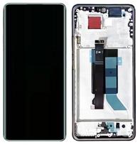 Ekranas tinkantis Xiaomi Redmi Note 14 Pro 5G su lietimui jautriu stikliuku ir rėmeliu Midnight Black (service pack)
