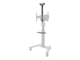 Neomounts AV1-825BL Videobar and multimedia kit - universal | Adjustable Height | Maximum weight (capacity) 9 kg | Black