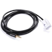 VW  AUX 3,5mm įėjimo adapteris per CD changer jungtį, 0,8m