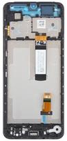 Ekranas tinkantis Xiaomi Redmi A5/Poco C71 (Long Flex) su lietimui jautriu stikliuku ir rėmeliu Black