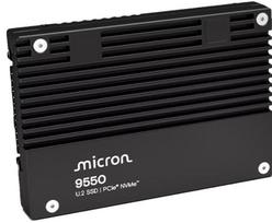 SSD|MICRON|SSD series 9550 MAX|12.8TB|NVMe|NAND flash technology 3D TLC|Write speed 10000MBytes/se