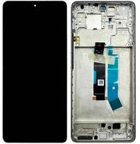 Ekranas tinkantis Xiaomi Redmi Note 14 Pro 4G su lietimui jautriu stikliuku ir rėmeliu Aurora Purple (service pack)