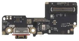 Lanksčioji jungtis Xiaomi Redmi Note 14 Pro 5G su įkrovimo kontaktu ir mikrofonu, SIM kortelės kontaktu originali (service pack)