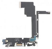 Lanksčioji jungtis skirta iPhone 15 Pro Max įkrovimo kontaktų, su mikrofonu Natural originali (used Grade A)
