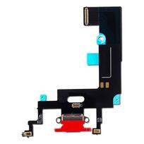 Lanksčioji jungtis skirta iPhone XR įkrovimo kontaktų, su mikrofonu Red originali (used Grade A)
