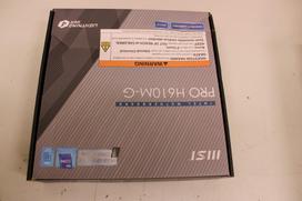 SALE OUT. MSI PRO H610M-G | Processor family Intel | Processor socket LGA1700 | DDR5