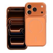 Dėklas MAKE 17 (MagSafe) skirtas iPhone 15 Pro Max oranžinis