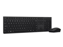 Lenovo Professional Wireless Rechargeable Combo Keyboard and Mouse | Keyboard and Mouse Set | Wireless | Mouse included