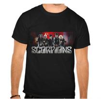 SCORPIONS ROCK BAND ROCK MUSIC LEGENDS Black unisex T-Shirt -944- S įvairiaspalvis