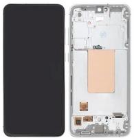 Ekranas tinkantis Samsung S721 S24 FE 5G su lietimui jautriu stikliuku ir rėmeliu White Blue/Gray/Mint/Yellow (assembled service