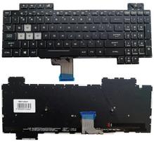 Klaviatūra ASUS Rog Strix Scar GL504, su RGB pašvietimu, US