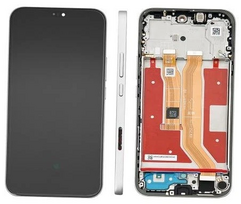 Ekranas tinkantis Huawei Honor 400 Lite su lietimui jautriu stikliuku ir rėmeliu Velvet Grey (service pack)