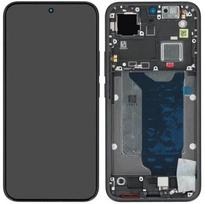 Ekranas tinkantis Xiaomi 15T Pro 5G su lietimui jautriu stikliuku ir rėmeliu Black (service pack)