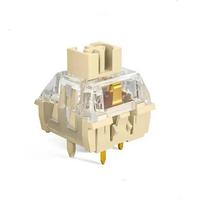 Kailh Midnight Switch Pro 5pins MX Switch Silent Mechanical keyboard Switch Linear Tactile 10PCS beige