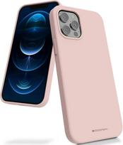 Dėklas iPhone 16e / 17e rožinio smėlio Mercury Silicone Case Apple