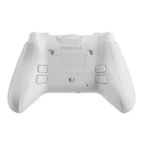 Žaidybinis pultas tinka PS4 Monka GT-86 Strike baltas bevielis