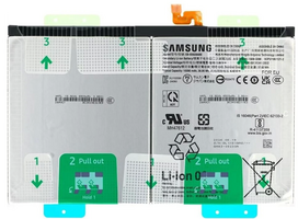 Akumuliatorius tinkantis Samsung Tab S10 FE+/S10+ X620/X626/X820/X826 EB-BX828ABE 10090mAh (service pack)