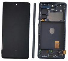Ekranas tinkantis Samsung G780/G781 S20 FE su lietimui jautriu stikliuku ir rėmeliu Cloud Navy (service pack)