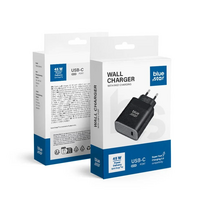 Įkroviklis Blue Star 45W USB-C juodas