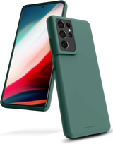 Dėklas iPhone 16 tamsiai žalias Mercury Silicone Case Apple