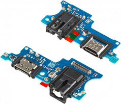 Lanksčioji jungtis Samsung A075 A07 su įkrovimo kontaktu, mikrofonu, ausinių lizdu originali (service pack)