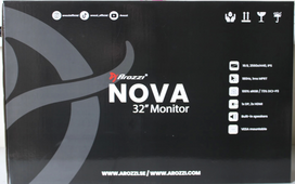 SALE OUT. Arozzi Nova 32" IPS, 180Hz, Computer Monitor - Black | Arozzi | Nova | 32 " | IPS | QHD | 16:9 | 180 Hz | 1 ms