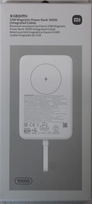 SALE OUT. 33W Magnetic Power Bank 10000mAh (Integrated Cable) | 10000 mAh | White | DEMO