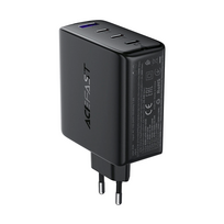Įkroviklis Acefast A94 100W GaN 3xUSB-C/USB-A juodas
