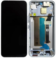 Ekranas tinkantis Xiaomi Poco X8 Pro Max 5G su lietimui jautriu stikliuku ir rėmeliu Blue (service pack)