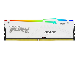 Kingston KF564C32BWEA-32 32GB 6400MT/s DDR5 CL32 DIMM FURY Beast White RGB EXPO | Kingston