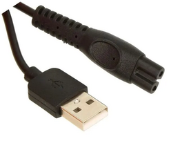 Maitinimo kabelis skutimosi mašinėliai Philips Oneblade, QP1324, QP1424, QP2724, QP2734, QP2824, QP2834 su USB jungtimi, PREKĘ T