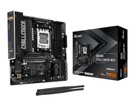 Mainboard|ASROCK|AMD B850|Socket AM5|micro ATX|RAM DDR5-SDRAM|4xSlots|Wi-Fi Yes|Bluetooth Yes|1xNumber of M.2 (M) slot