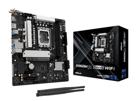 Mainboard|ASROCK|Intel B860|LGA 1851 (Socket V1)|micro ATX|RAM DDR5-SDRAM|2xSlots|Wi-Fi Yes|Bluetooth Ye