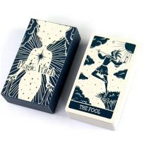 High-Quality The Magic Witch Tarot Card Leisure Entertainment Games Card Family Gatherings Tarot Games Card 78 Card Deck gray