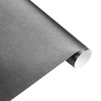 50*200cm Car Stickers Satin Matt Brushed Vinyl Wrapping Foil Interior Matte Films Vehicle Decoration Decals Auto Accessories šviesiai pilka spalva