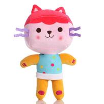 Newest 8 Stlyes Gabby Dollhouse Plush Toy Mercat Cartoon Stuffed Animals Mermaid Cat Plushie Doll Children Birth Date Christams Gifts white