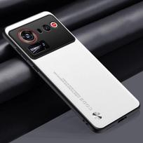 PU Leather Case For ZTE Nubia Z80 Ultra Back Cover Silicone Full Camera Protection Phone Case For Nubia Z 80 Ultra Coque ZTE nubia Z80 Ultra balta