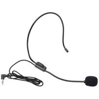 Portable 3.5mm Plug Headwear Microphone Voice Amplifier for iPhone Windows PC