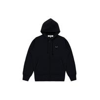 Comme des Garçons PLAY (WMNS) COMME des GARCONS PLAY Big Heart Zip Hooded Jacket 'Black' Women's AZ-T253-051-1 XS white