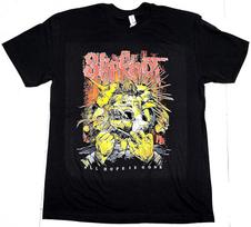 SLIPKNOT T-shirt Heavy Metal Band Tee Men's 100% Cotton Black New L black
