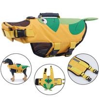 Dog Life Jacket for Small Medium Large Dogs Swim Boating Flotation Vests High Buoyancy Shark Pet Swim Safety Vest (as the picture,S) black