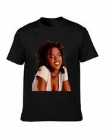 Lauryn Hill Inspired Graphic Print T-shirt S black