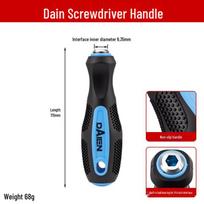 Hex Wrench Tool Set: Manual Socket & Screwdriver, Deep Nut & Bolt Socket Heads, 5.5-19mm black