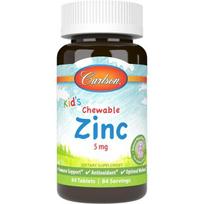 Carlson Labs Kid's Chewable Zinc 84 tab