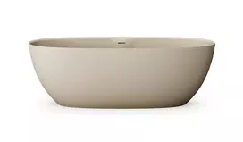 Laisvai pastatoma vonia BELLA (BELLA4) 170x80, Silkstone, Caffelatte