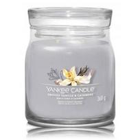 Yankee Candle Signature Collection Smoked Vanilla & Cashmere aromatinė žvakė - 368 g.
