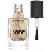 Catrice Effect Top Coat Cosmic Gold viršutinis nagų lako sluoksnis - 030 Celestial Light